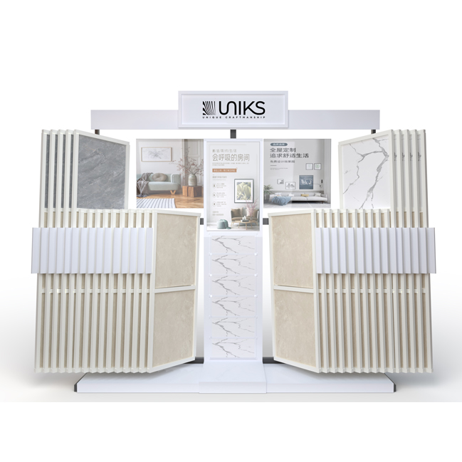 Door frame tile rack