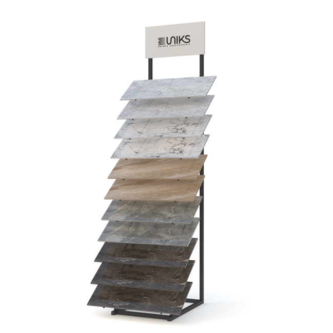 Tower tile rack