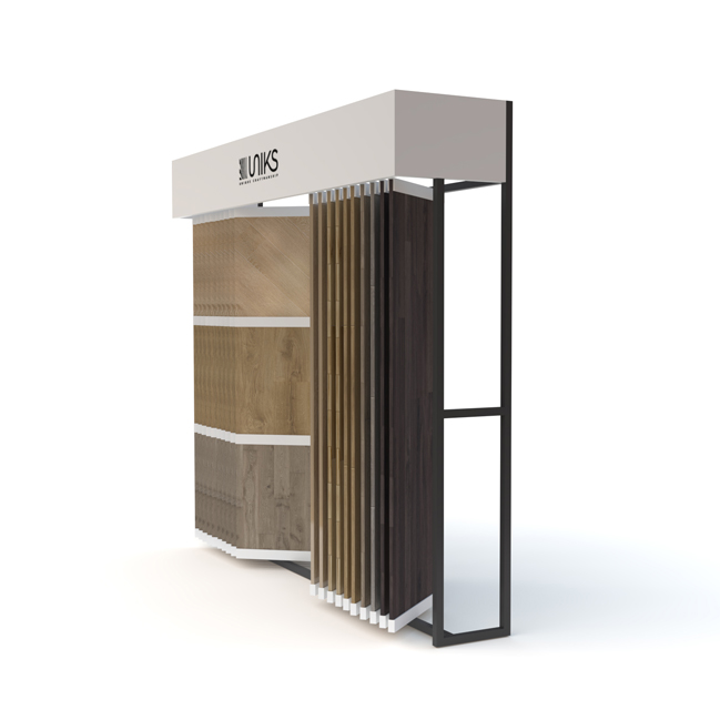 Door frame -like floor rack